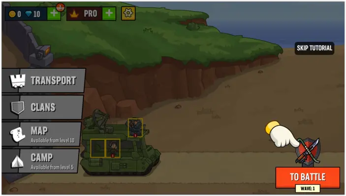 World War Defense android App screenshot 4